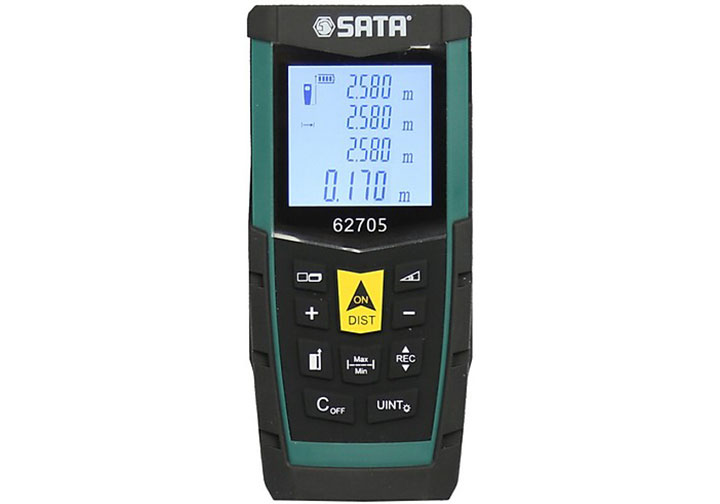 80m Máy đo khoảng cách laser Sata 62-705 (62705) 80m Máy đo khoảng cách laser Sata 62-705 (62705)
