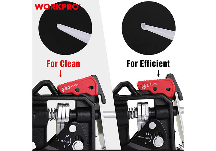9" Súng bắn keo silicon Workpro WP224001 9" Súng bắn keo silicon Workpro WP224001