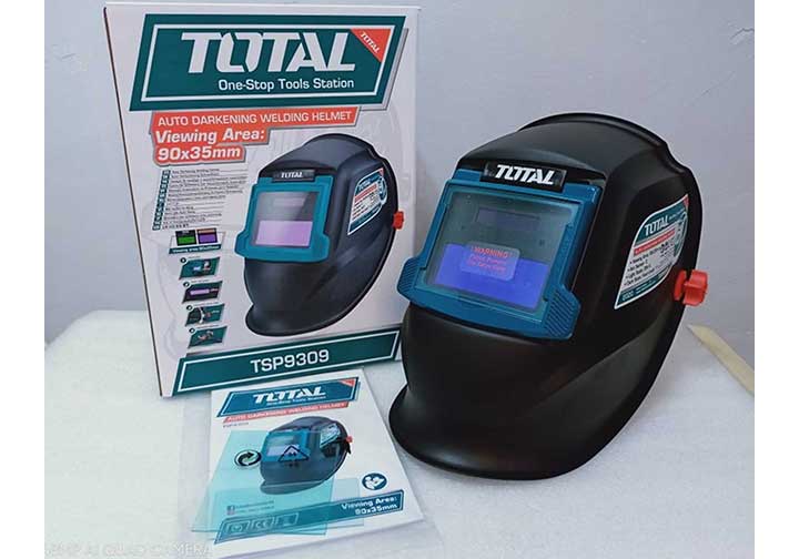 90x35mm Mặt nạ hàn tự động tối Total TSP9309 90x35mm Mặt nạ hàn tự động tối Total TSP9309
