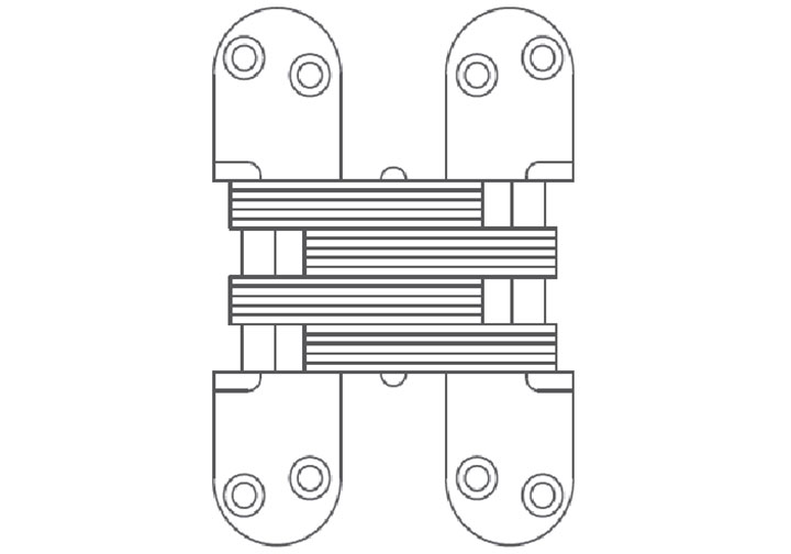 95x19x13mm Bản lề âm hợp kim Imundex 701.46.106 95x19x13mm Bản lề âm hợp kim Imundex 701.46.106