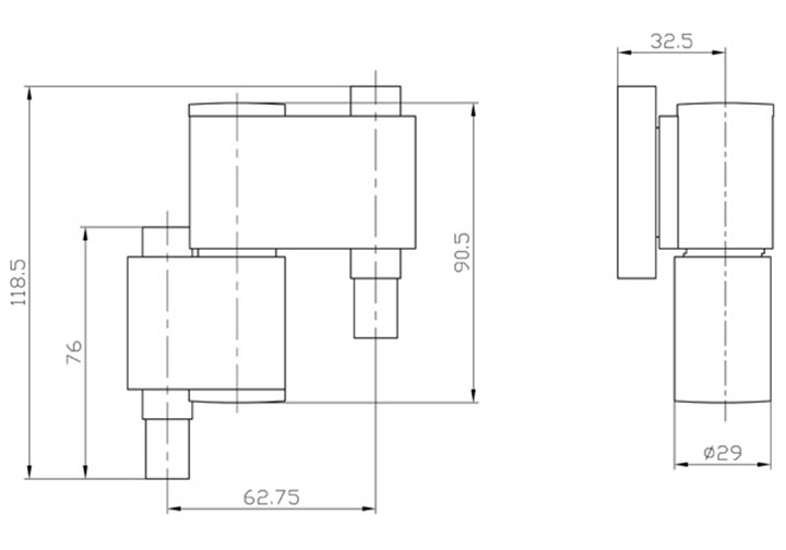 Bản lề cửa hợp kim Việt Tiệp 08430 Bản lề cửa hợp kim Việt Tiệp 08430