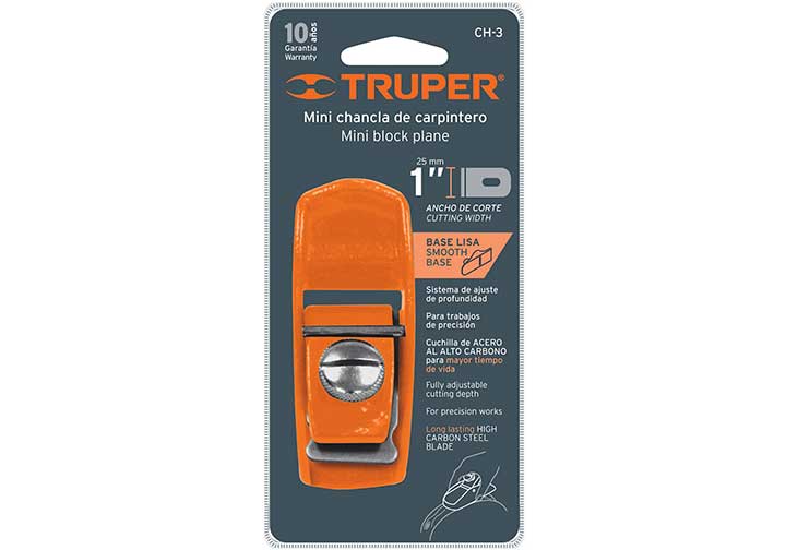 Bào gỗ cầm tay mini Truper 12022 (CH-3) Bào gỗ cầm tay mini Truper 12022 (CH-3)