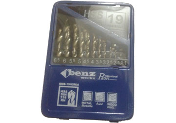 BMB-19HSMM Bộ mũi khoan đa năng Benz 19 chi tiết BMB-19HSMM Bộ mũi khoan đa năng Benz 19 chi tiết