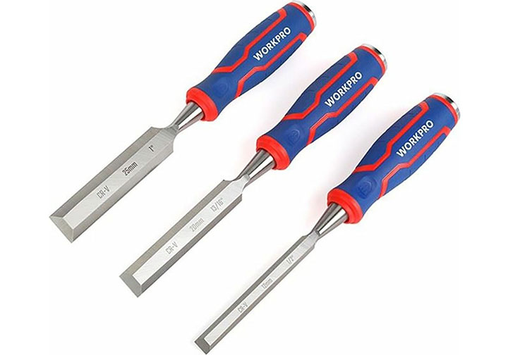 Bộ 3 đục gỗ 12,20,25mm Workpro WP201301 Bộ 3 đục gỗ 12,20,25mm Workpro WP201301