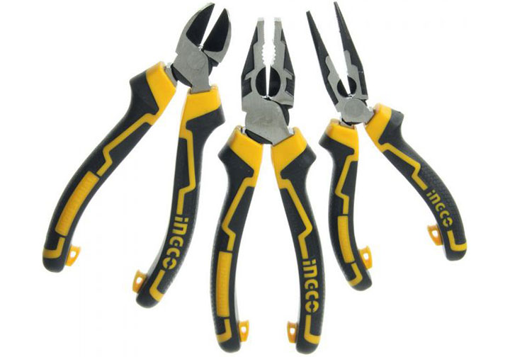 Bộ 3 kìm răng, cắt và nhọn cao cấp INGCO HKHLPS2831 Bộ 3 kìm răng, cắt và nhọn cao cấp INGCO HKHLPS2831