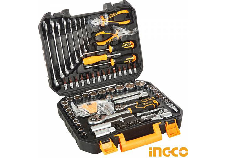 Bộ đồ nghề cầm tay 100 chi tiết Ingco HKTHP21001 Bộ đồ nghề cầm tay 100 chi tiết Ingco HKTHP21001