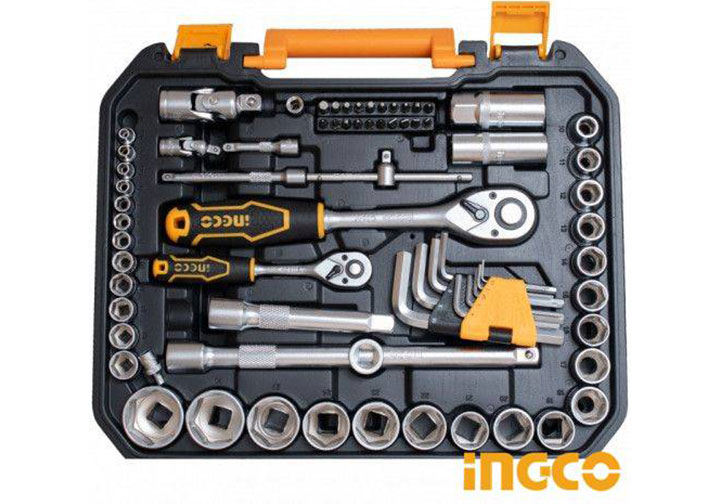 Bộ đồ nghề cầm tay 100 chi tiết Ingco HKTHP21001 Bộ đồ nghề cầm tay 100 chi tiết Ingco HKTHP21001