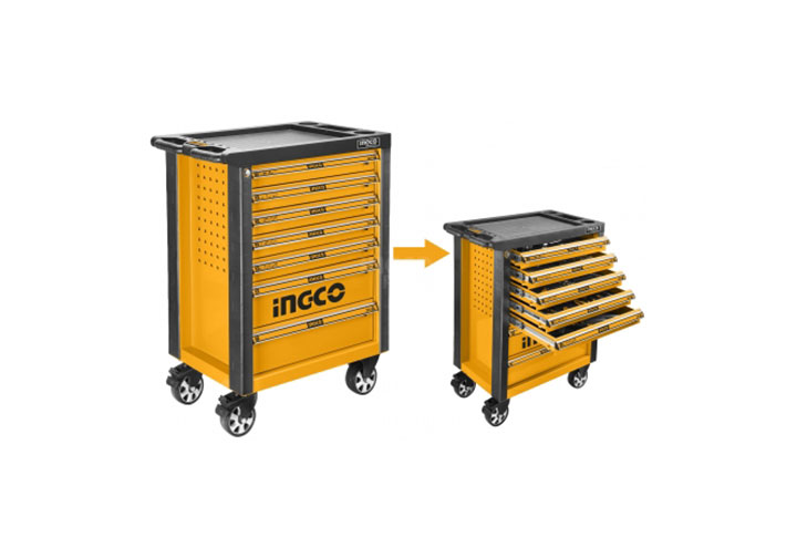 Bộ đồ nghề đa năng đựng trong tủ kéo 162 chi tiết INGCO HTCS271621 Bộ đồ nghề đa năng đựng trong tủ kéo 162 chi tiết INGCO HTCS271621