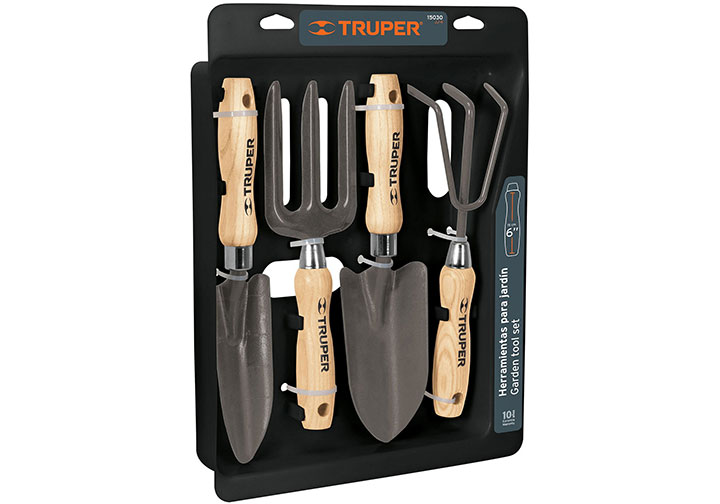 Bộ dụng cụ làm vườn 4 chi tiết Truper 15030 (JJ-4) Bộ dụng cụ làm vườn 4 chi tiết Truper 15030 (JJ-4)