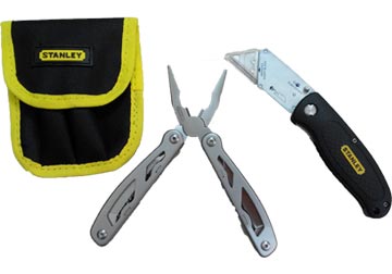 Bộ kìm 12 chức năng có dao đi kèm Stanley 70-639L Bộ kìm 12 chức năng có dao đi kèm Stanley 70-639L