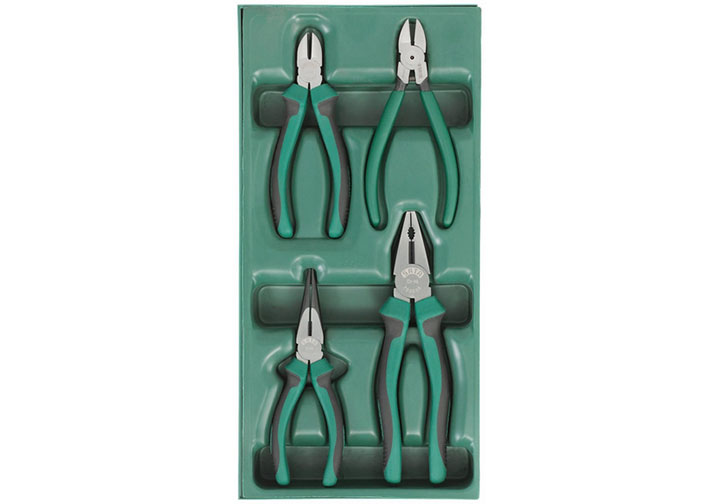 Bộ kìm cầm tay 4 chi tiết Sata 09-912 (09912) Bộ kìm cầm tay 4 chi tiết Sata 09-912 (09912)