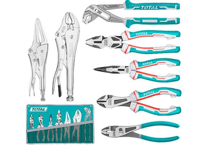 Bộ kìm đa năng 7 chi tiết Total TOS23055 Bộ kìm đa năng 7 chi tiết Total TOS23055