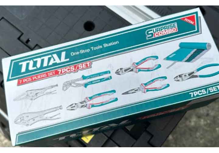 Bộ kìm đa năng 7 chi tiết Total TOS23055 Bộ kìm đa năng 7 chi tiết Total TOS23055