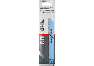 Bộ lưỡi cưa sắt 5 cây Bosch S922BF Bộ lưỡi cưa sắt 5 cây Bosch S922BF