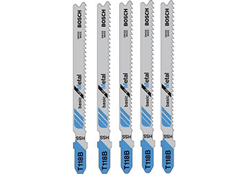 Bộ lưỡi cưa sắt 5 cây Bosch T118B Bộ lưỡi cưa sắt 5 cây Bosch T118B