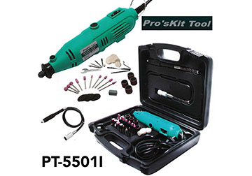 Bộ máy khoan, mài đa năng Proskit PT-5501I Bộ máy khoan, mài đa năng Proskit PT-5501I