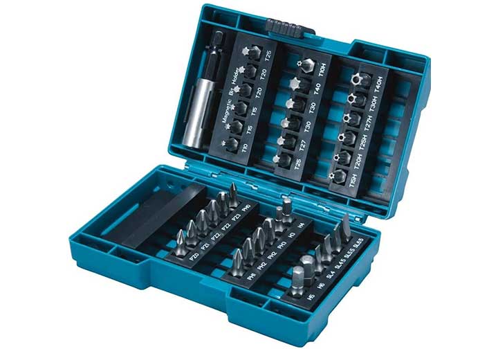 Bộ mũi vít 37 chi tiết Makita B-28606 Bộ mũi vít 37 chi tiết Makita B-28606
