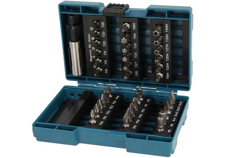 Bộ mũi vít 37 chi tiết Makita B-28606 Bộ mũi vít 37 chi tiết Makita B-28606