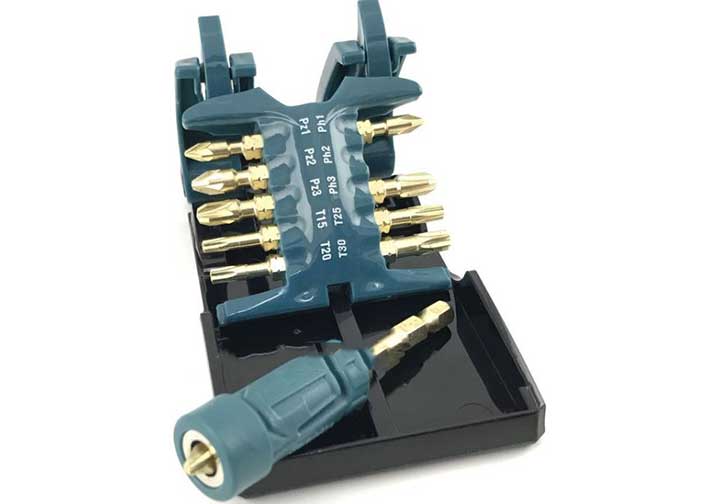 Bộ mũi vít Torsion Impact GOLD 11 chi tiết Makita B-30754 Bộ mũi vít Torsion Impact GOLD 11 chi tiết Makita B-30754