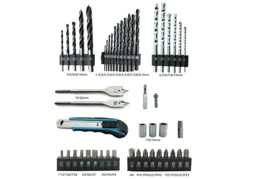 Bộ phụ kiện mũi khoan và vít 50 chi tiết Makita D-53687 Bộ phụ kiện mũi khoan và vít 50 chi tiết Makita D-53687