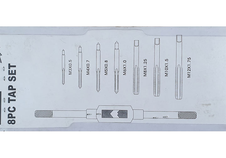 Bộ taro ren 8 chi tiết L+R+T Bộ taro ren 8 chi tiết L+R+T
