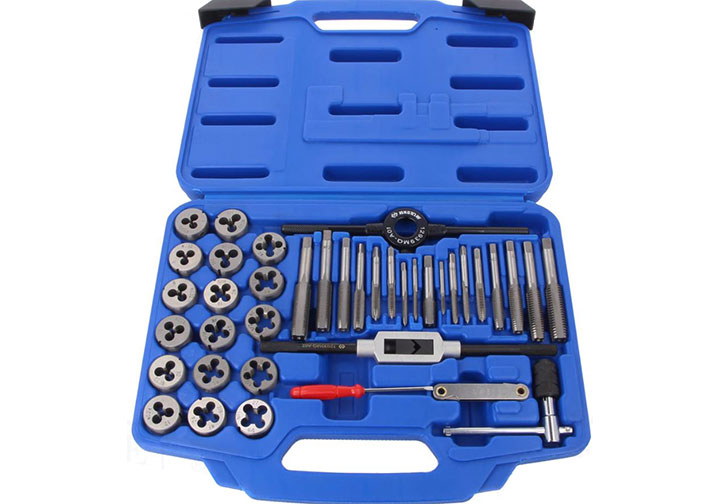 Bộ taro và bàn ren hệ inch 39 chi tiết Kingtony 12939SQ1 Bộ taro và bàn ren hệ inch 39 chi tiết Kingtony 12939SQ1