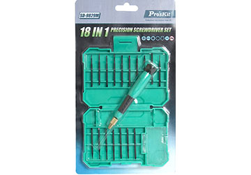 Bộ tuốc nơ vít 18 chi tiết Proskit SD-9829M Bộ tuốc nơ vít 18 chi tiết Proskit SD-9829M