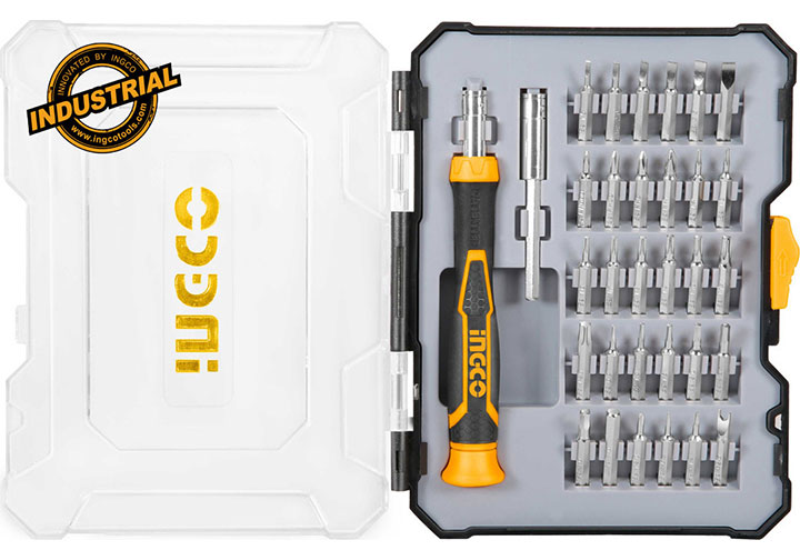 Bộ tuốc nơ vít chuẩn 32 chi tiết INGCO HKSDB0348 Bộ tuốc nơ vít chuẩn 32 chi tiết INGCO HKSDB0348