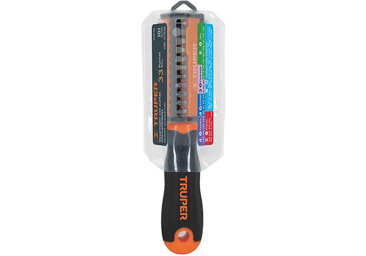 Bộ tuốc nơ vít đa năng 33 chi tiết Truper 13595 (DMP-33) Bộ tuốc nơ vít đa năng 33 chi tiết Truper 13595 (DMP-33)