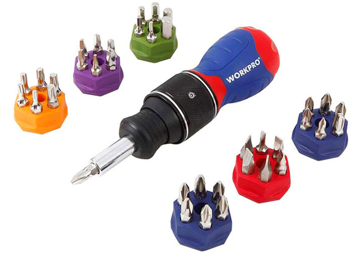 Bộ tuốc nơ vit đa năng 38 chi tiết Workpro WP221050 Bộ tuốc nơ vit đa năng 38 chi tiết Workpro WP221050