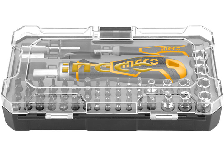 Bộ tuốc nơ vít đa năng 55 chi tiết Ingco HKSDB0558 Bộ tuốc nơ vít đa năng 55 chi tiết Ingco HKSDB0558