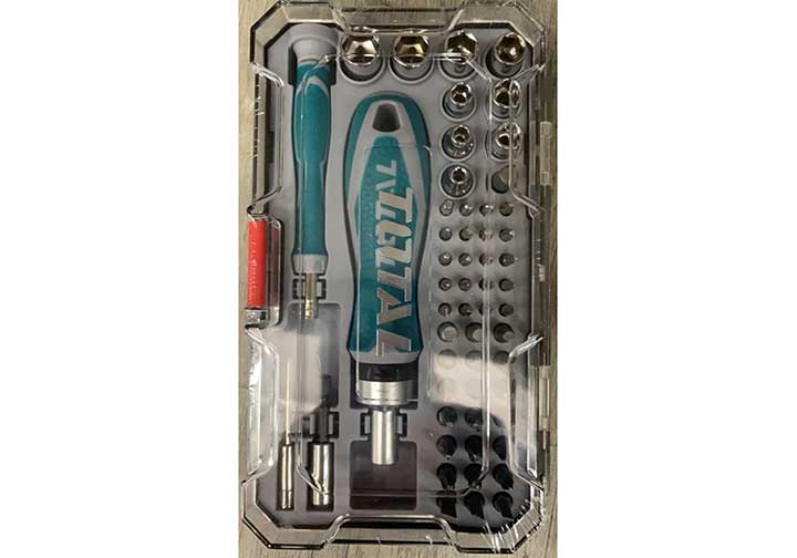 Bộ tuốc nơ vít đa năng 55 chi tiết Total TACSD30556 Bộ tuốc nơ vít đa năng 55 chi tiết Total TACSD30556