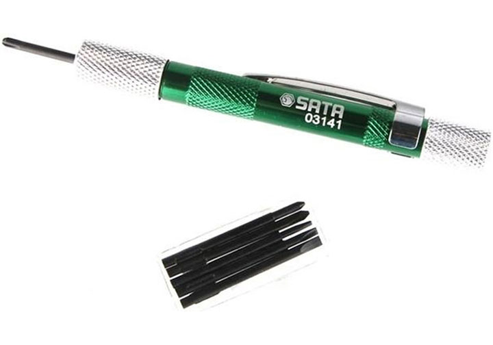 Bộ tuốc nơ vít đa năng 6 chi tiết Sata 03-141 (03141) Bộ tuốc nơ vít đa năng 6 chi tiết Sata 03-141 (03141)