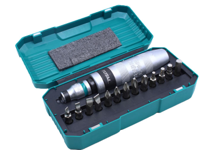 Bộ tuốc nơ vít đóng 13 chi tiết Total THIDS1301 Bộ tuốc nơ vít đóng 13 chi tiết Total THIDS1301