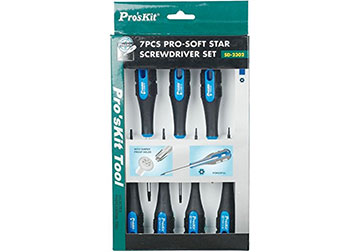 Bộ tuốc nơ vít hoa thị 7 cây Proskit SD-2302 Bộ tuốc nơ vít hoa thị 7 cây Proskit SD-2302