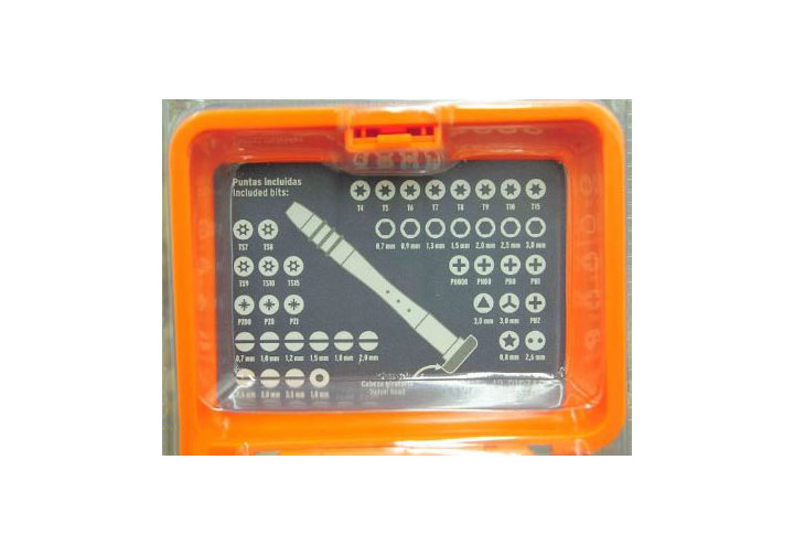 Bộ tuốc nơ vít sửa chữa điện tử 43 chi tiết Truper 14163 (JOY-43) Bộ tuốc nơ vít sửa chữa điện tử 43 chi tiết Truper 14163 (JOY-43)