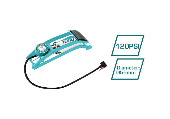 Bơm hơi đạp chân Total TMPP5511 Bơm hơi đạp chân Total TMPP5511