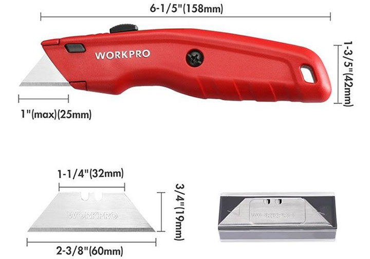 Dao rọc Workpro WP213017 Dao rọc Workpro WP213017