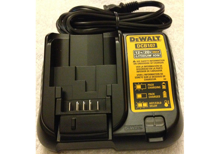 Đế sạc pin 10.8v, 14.4v, 18v Dewalt DCB107-B1 Đế sạc pin 10.8v, 14.4v, 18v Dewalt DCB107-B1