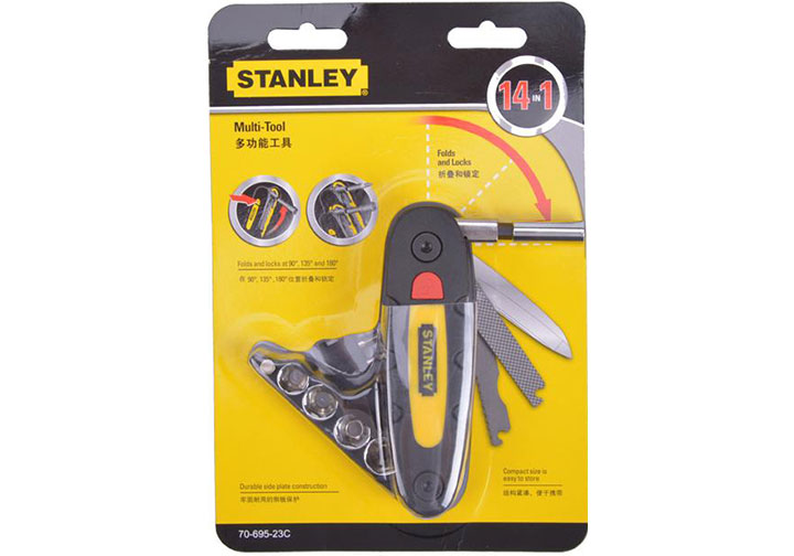 Dụng cụ vặn vít đa năng gấp gọn Stanley 70-695-23C Dụng cụ vặn vít đa năng gấp gọn Stanley 70-695-23C