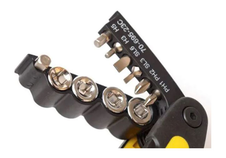 Dụng cụ vặn vít đa năng gấp gọn Stanley 70-695-23C Dụng cụ vặn vít đa năng gấp gọn Stanley 70-695-23C