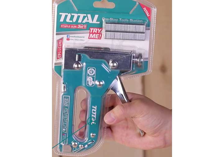 Kìm bấm ghim đa năng 3 trong 1 Total THT31143 Kìm bấm ghim đa năng 3 trong 1 Total THT31143