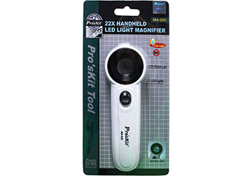Kính lúp cầm tay có đèn led Proskit MA-020 Kính lúp cầm tay có đèn led Proskit MA-020