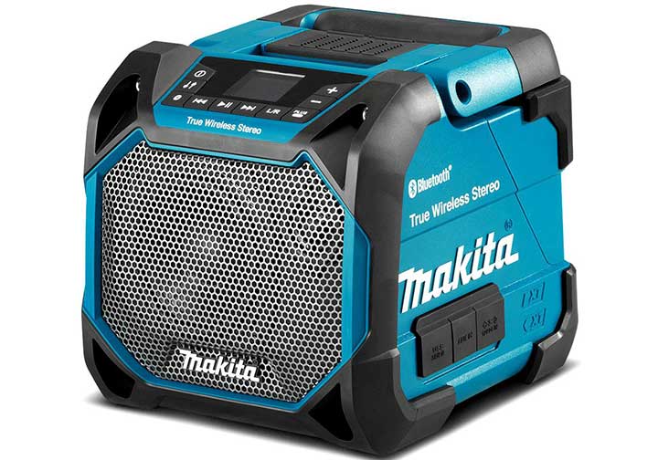 Loa bluetooth công trường dùng pin và điện Makita DMR203 Loa bluetooth công trường dùng pin và điện Makita DMR203