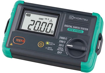 Máy đo điện trở đất Kyoritsu 4105DL Máy đo điện trở đất Kyoritsu 4105DL