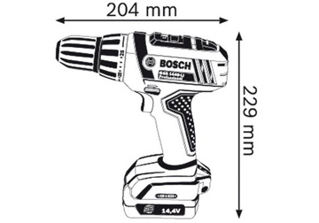 Máy khoan/vặn vít dùng pin Bosch GSR 1440-LI Máy khoan/vặn vít dùng pin Bosch GSR 1440-LI
