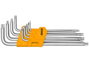 T10-50 Bộ lục giác bông 9 cây INGCO HHK13092 T10-50 Bộ lục giác bông 9 cây INGCO HHK13092