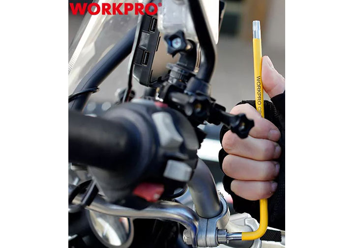 T10-T50 Bộ lục giác đầu sao (có lỗ) 9 chi tiết Workpro WP222008 T10-T50 Bộ lục giác đầu sao (có lỗ) 9 chi tiết Workpro WP222008