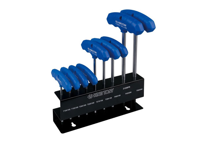 T10-T50 Bộ lục giác sao chữ T 9 chi tiết Kingtony 21309PR T10-T50 Bộ lục giác sao chữ T 9 chi tiết Kingtony 21309PR