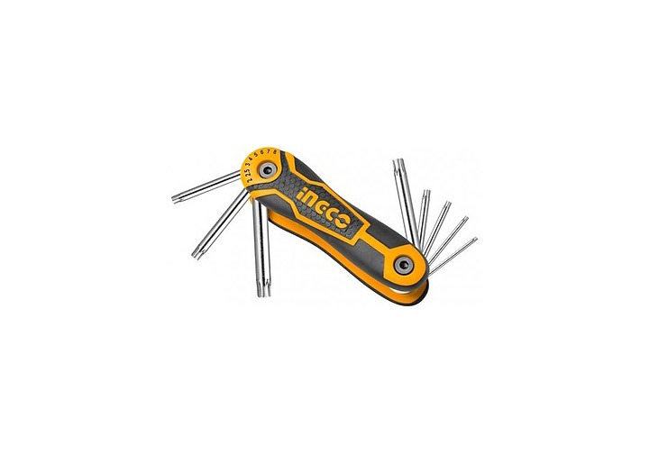 T9-T40 Bộ lục giác bông xếp 8 cây INGCO HHK14083 T9-T40 Bộ lục giác bông xếp 8 cây INGCO HHK14083